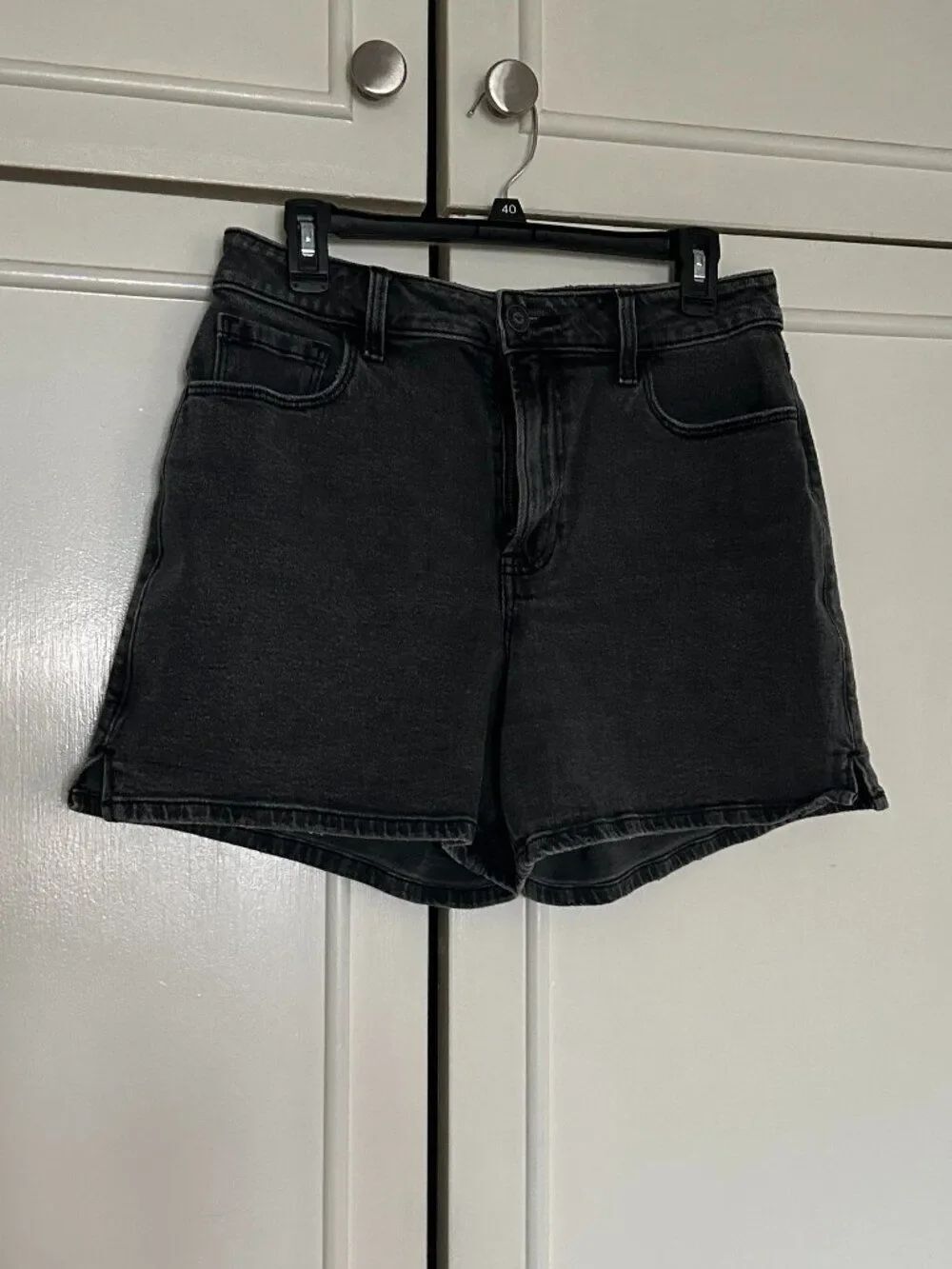 Hollister Black Jean Shorts